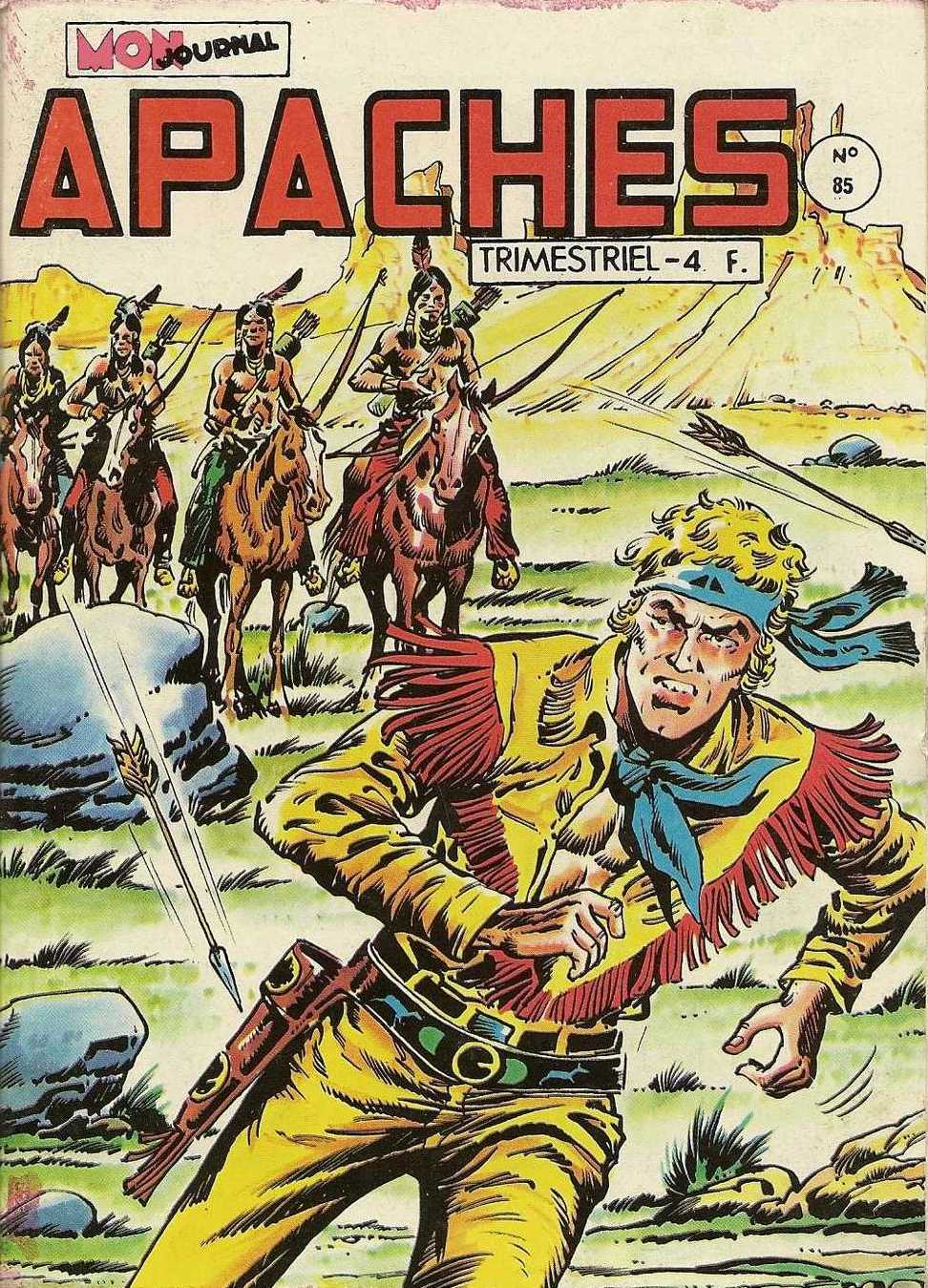 Scan de la Couverture Apaches n 85